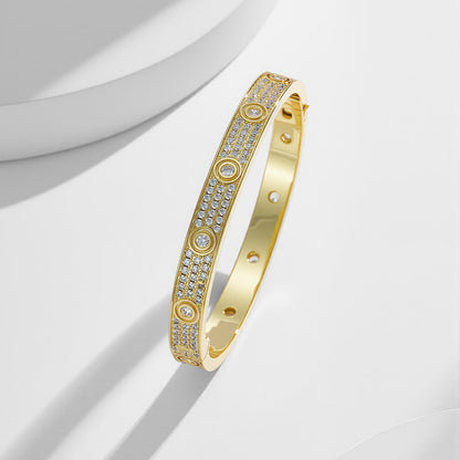 [Eterna Jewels]LOVE BRACELET 6.1MM DIAMOND-PAVED 10 BIG DIAMONDS