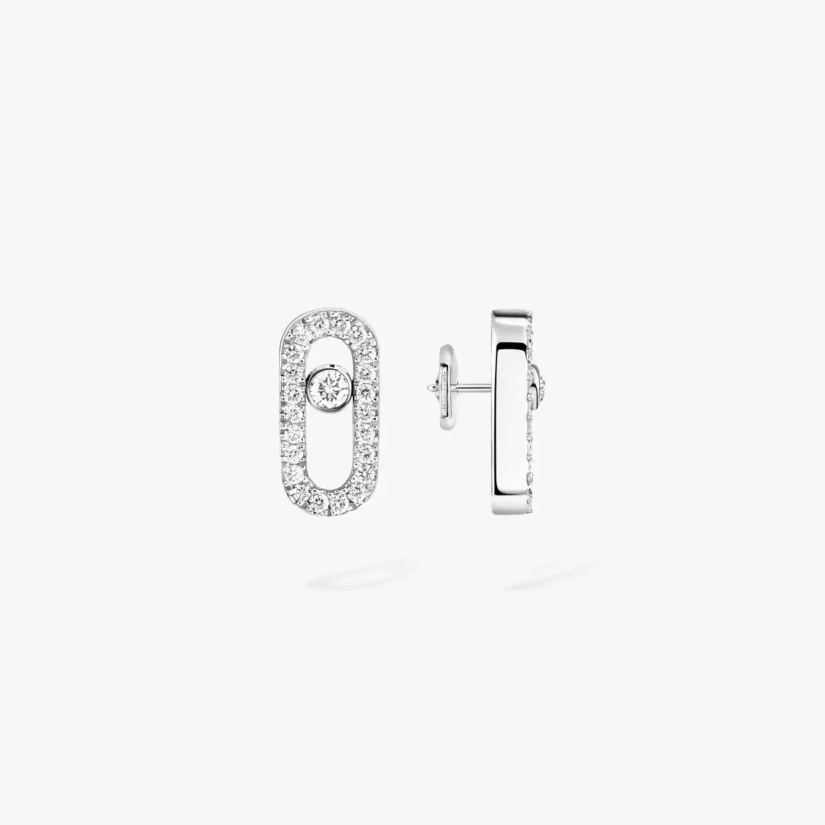 [Eterna Jewels]Move Uno Diamond Earrings